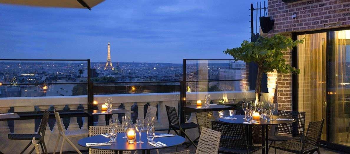  terrasse rooftop  pour evenement paris 18 Agence 